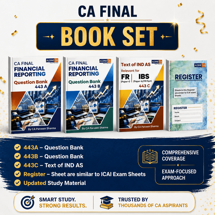 CA Final - Financial Reporting (Book Set, New Updated)